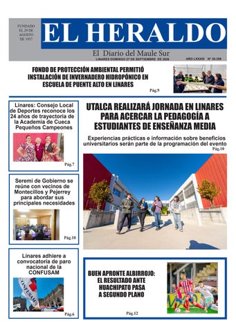 Domingo27 de septiembre 2026