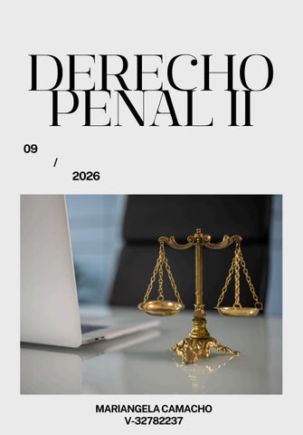  Derecho Penal II