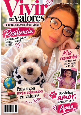 REVISTA DIGITAL. VIVIR EN VALORES