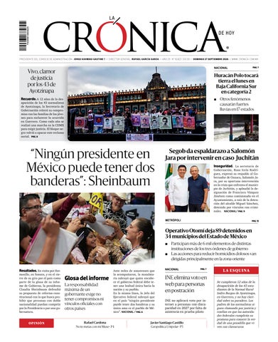 La Crónica de Hoy 27-09-2026