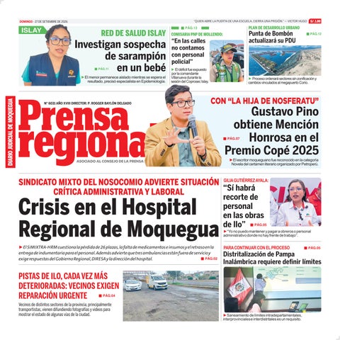 La Prensa Regional – Domingo 27 de setiembre de 2026