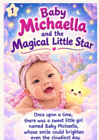 Baby Michaella and the magical little star