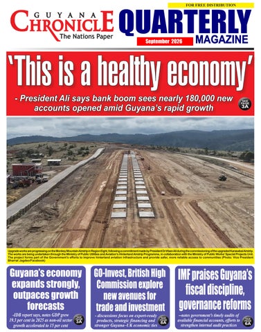 Guyana Chronicle QUARTERLY MAGAZINE 27-09-2026