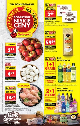 Biedronka gazetka spożywcza od 28.08.2026 do 3.10.2026
