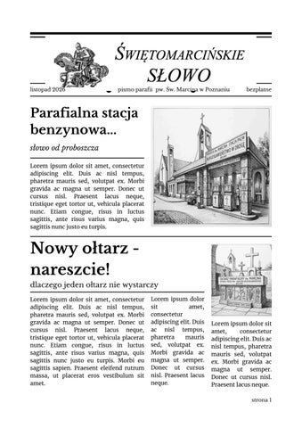 Świętomarcińskie Słowo