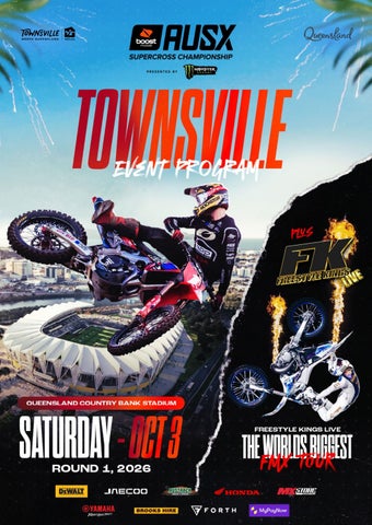 2026 Boost Mobile AUSX Townsville E-Program
