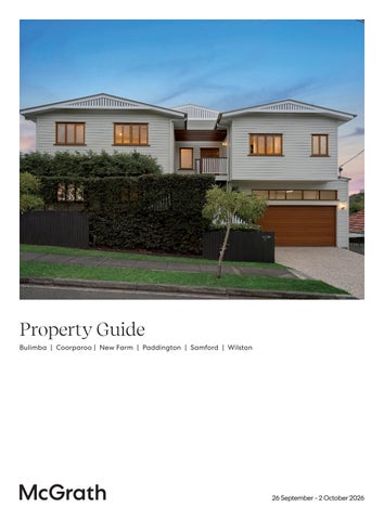 McGrath Open Guide: Brisbane