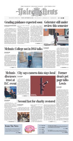 Yale Daily News — September 18, 2026