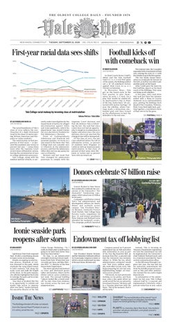 Yale Daily News — September 22, 2026
