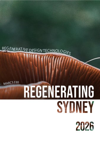 Regenerating Sydney Catalogue 2026