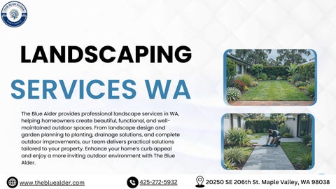 _professional landscape services in WA,