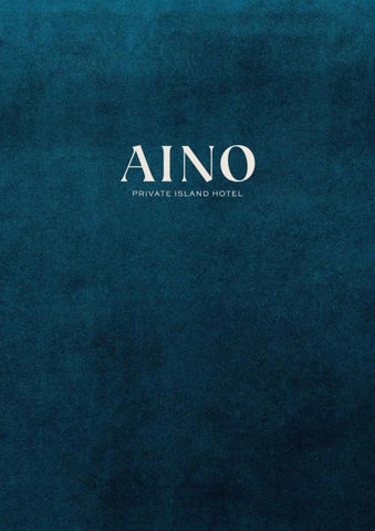FACT SHEET Aino Private Island Hotel 26-27 updated