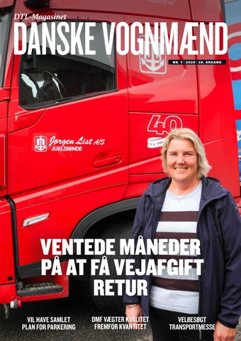 DTL-Magasinet DANSKE VOGNMÆND nr. 7, 2028