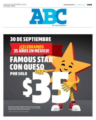 ABC 28 SEPTIEMBRE 2026