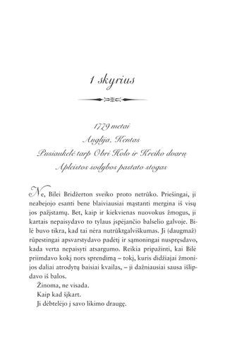 Dėl panelės Bridžerton (#1)