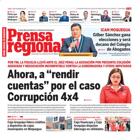 La Prensa Regional – Lunes 28 de setiembre de 2026