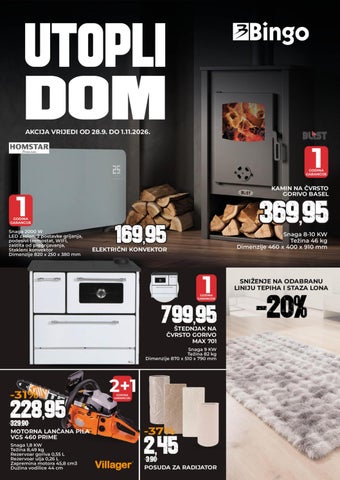 Utopli dom - 28.9 - 1.11.2026.