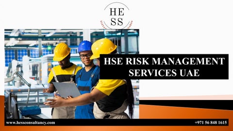 HSE RISK MANAGEMENT SERVICES UAE