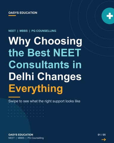 Why Choosing the Best Neet Consultants in Delhi Changes Everything
