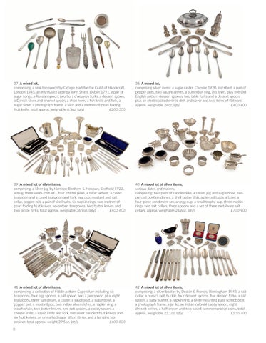 Silver × Objects of Vertu | 20th-21st October 2026 第 10 页