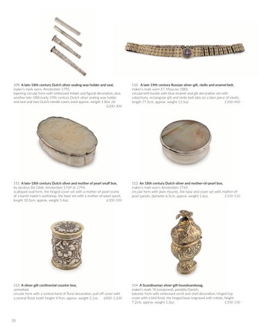Silver × Objects of Vertu | 20th-21st October 2026 第 22 页