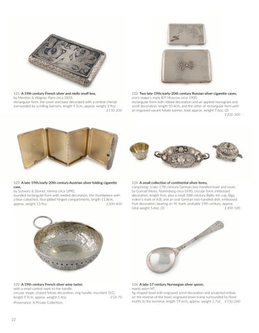 Silver × Objects of Vertu | 20th-21st October 2026 第 24 页