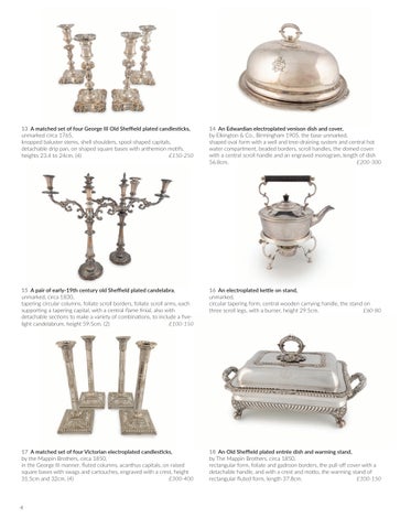 Silver × Objects of Vertu | 20th-21st October 2026 第 6 页