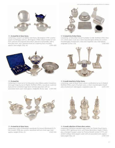Silver × Objects of Vertu | 20th-21st October 2026 第 9 页