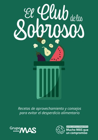 LIBRO RECETAS- CLUB DE LOS SOBROSOS