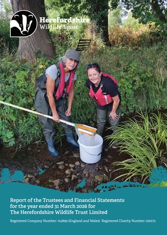 Herefordshire Wildlife Trust Annual Report for year end 31 March 2026