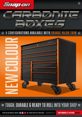 Snap-on Tools October 1 Flyer 2026 (EU)