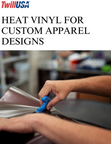 Heat Vinyl for Custom Apparel Designs