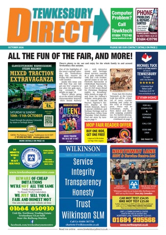 Tewkesbury Direct Magazine October 2026