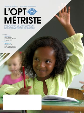 Volume 48, numéro 5 | septembre - octobre 2026
