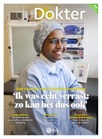 LHV-ledenblad De Dokter, editie 4, oktober 2026