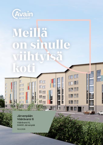 Esite Järvenpään Väärävarsi 6