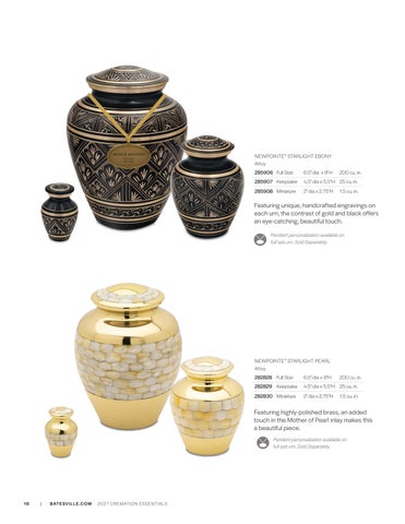 Q1FY26 Cremation Essentials 家具目录 Canada 版本 第 16 页