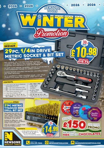 Newsome Tools - 2026 Winter Promotion