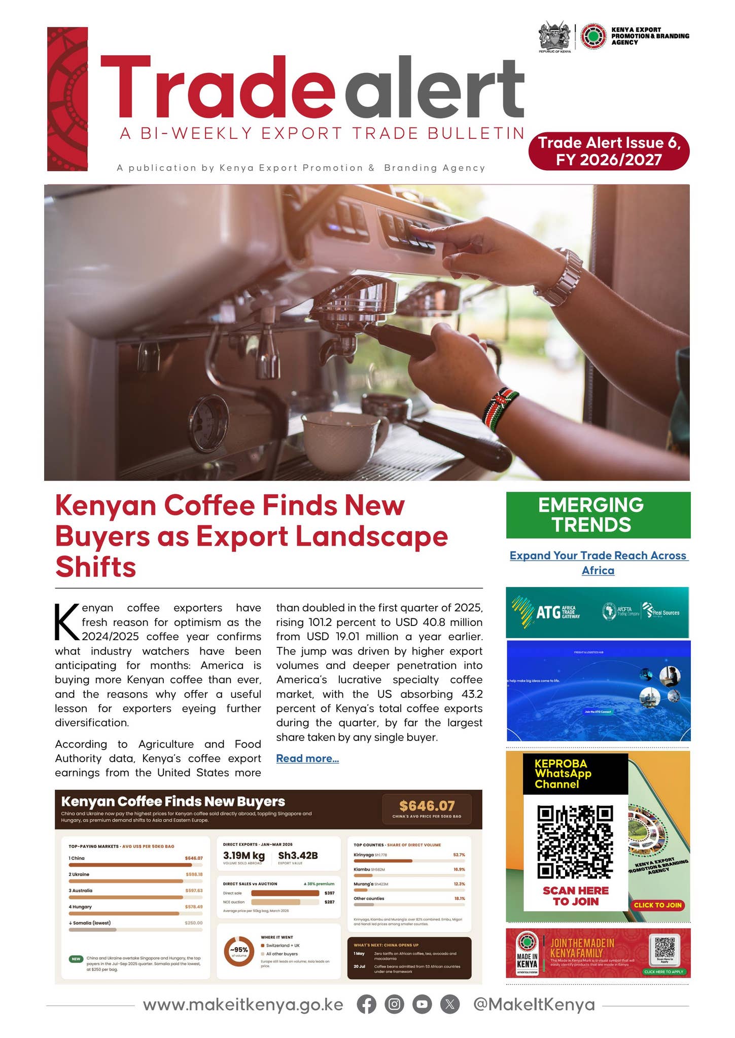 KEPROBA Trade Alert Issue 6, FY 2026-2027 by MakeItKenya - Issuu