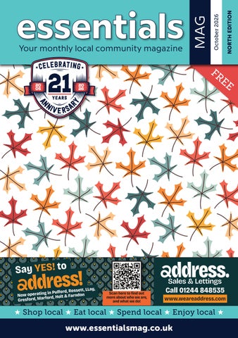 EssentialsMAG October 2026 - North Wrexham/Cheshire Magazine