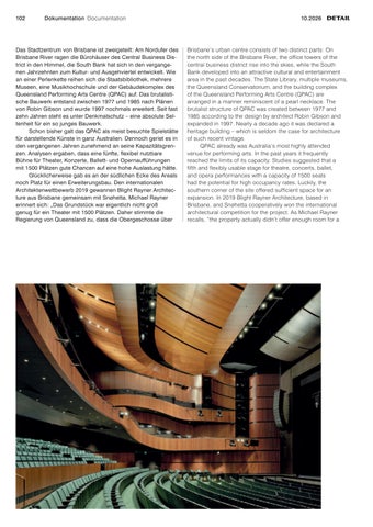 DETAIL 10.2026 - Kulturbauten / Cultural Buildings 第 14 页