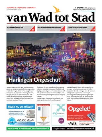 van Wad tot Stad | 2026 | 40