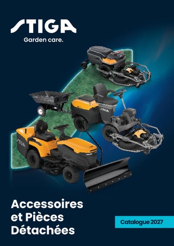 STIGA Catalogue Accessoires et Pièces Détachées 2027 - FR
