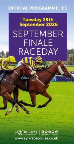Ayr Racecard - Tuesday 29th September