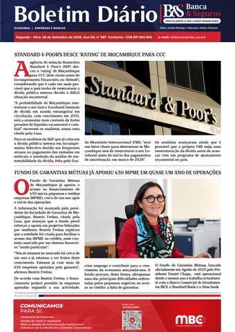 BOLETIM BANCA & SEGUROS 28.09.2026