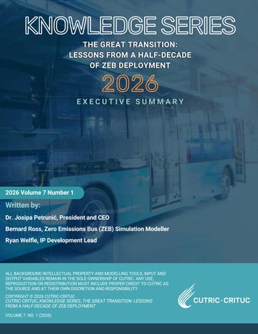 The Great Transition Executive Summary: Lessons from a Half-Decade of Zero Emission Bus Deployment