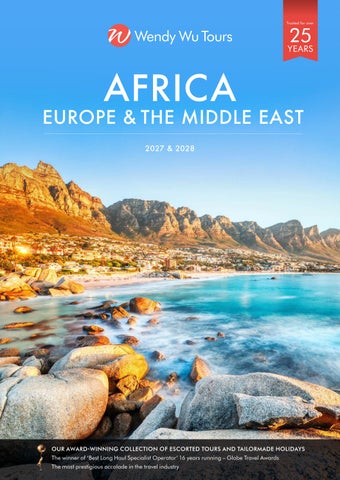 Wendy Wu Tours Africa, Europe & Middle East 2027-2028 Brochure (UK)