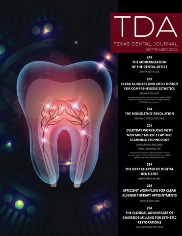 September 2026 Texas Dental Journal