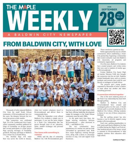 The Maple Weekly - September 28