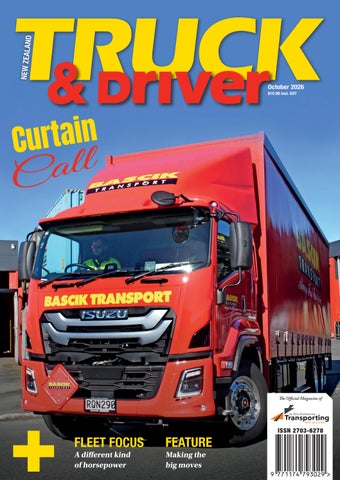 NZ Truck & Driver October 2026